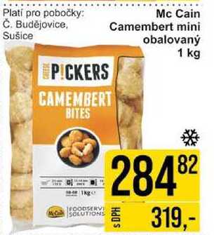 Mc Cain Camembert mini obalovaný 1 kg 