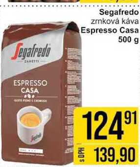 Segafredo zrnková káva Espresso Casa 500 g