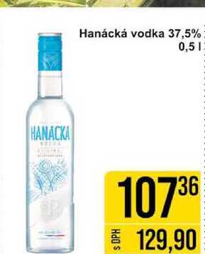 Hanácká vodka 37,5% 0,5l