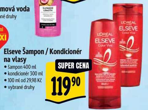 Elseve Kondicionér na vlasy, 300 ml