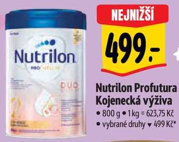 Nutrilon Profutura Kojenecká výživa, 800 g 