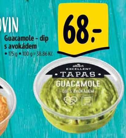 Guacamole - dip s avokádem, 175 g 