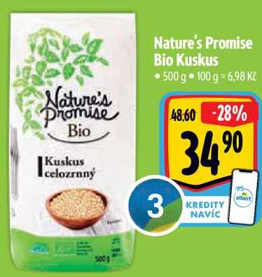 Nature's Promise Bio Kuskus, 500 g