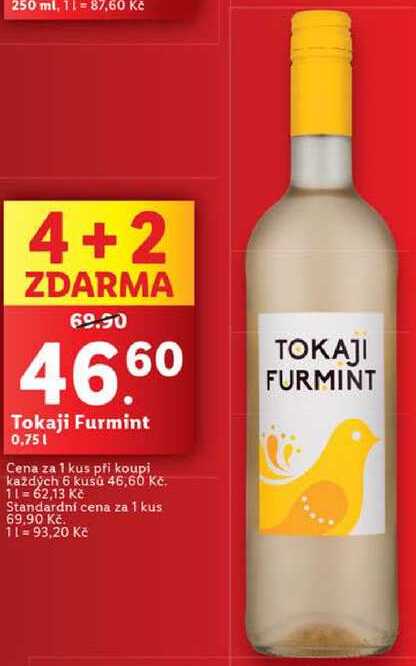 Tokaji Furmint, 0,75 l