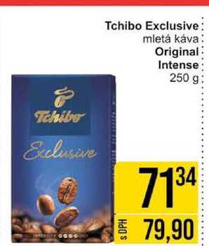 Tchibo Exclusive mletá káva Original Intense 250 g