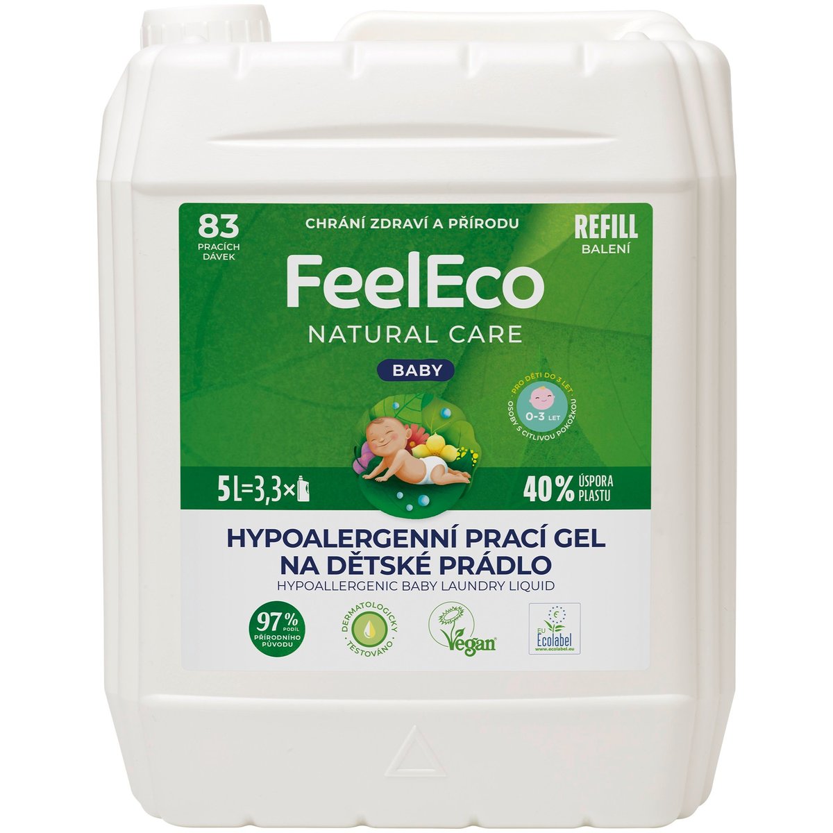 Feel Eco Prací gel baby (5 l)