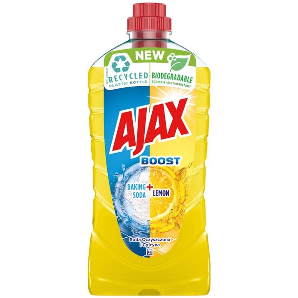 Ajax Univerzální čistíci prostředek boost baking soda, lemon