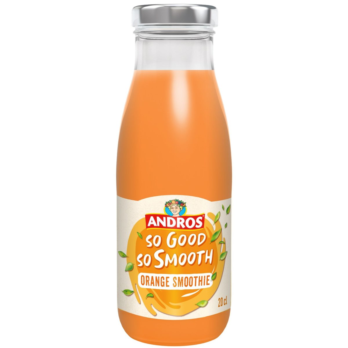 Andros Orange Smoothie Banán, mrkev, jablko