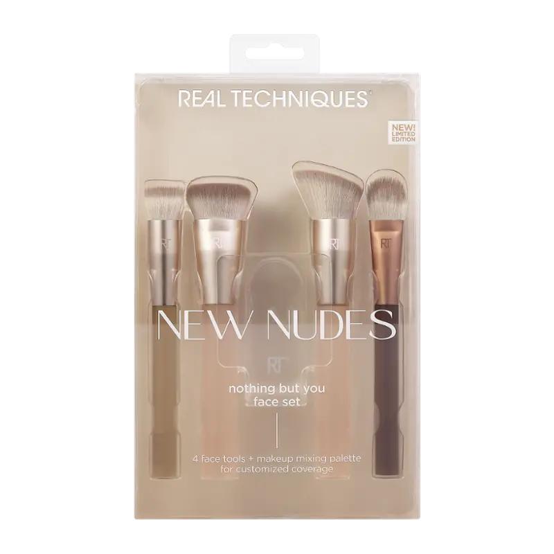 Real Techniques Sada štětců na líčení New Nudes, 5 ks