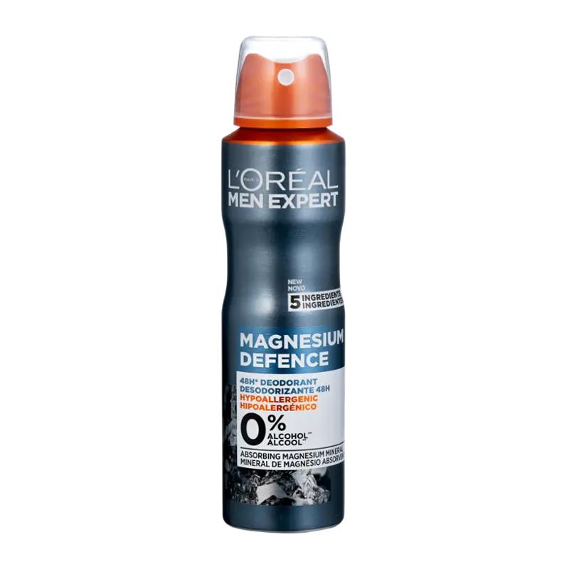 L'Oréal Men Deodorant sprej pro muže Expert Magnesium Defense, 150 ml