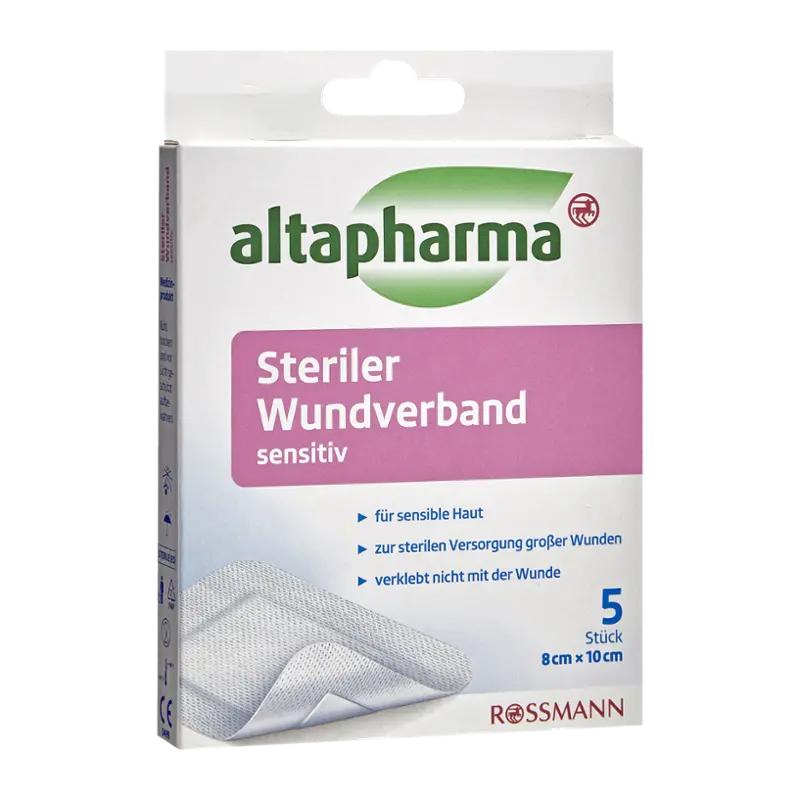 altapharma Sterilní náplasti Sensitive, 5 ks