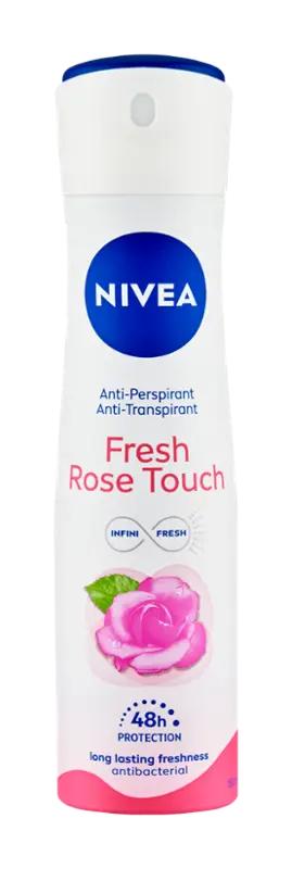 NIVEA Antiperspirant sprej pro ženy Fresh Rose Touch, 150 ml