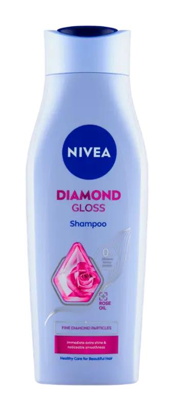 NIVEA Pečující šampon Diamond Gloss, 400 ml