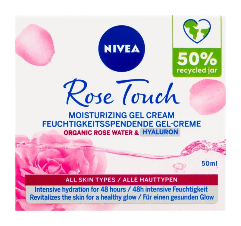 NIVEA Hydratační denní gel-krém Rose Touch, 50 ml