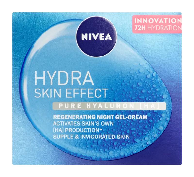 NIVEA Regenerační noční hydratační gel-krém Hydra Skin Effect, 50 ml