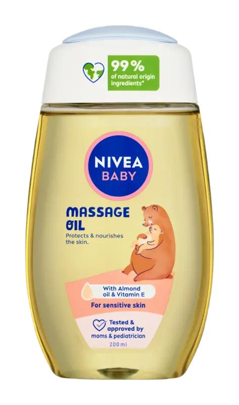 NIVEA Baby Masážní olej, 200 ml