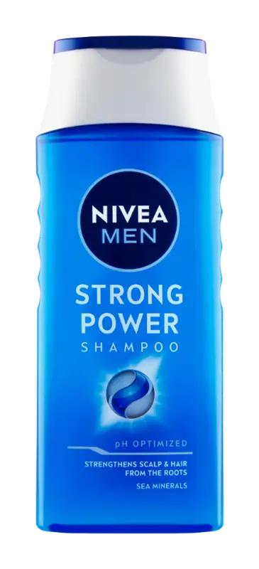 NIVEA Men Šampon na vlasy Strong Power, 250 ml