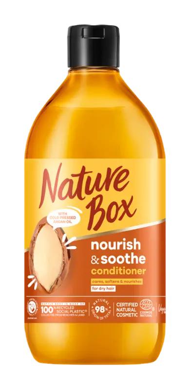 Nature Box Kondicionér na vlasy Nourish & Soothe Argan, 385 ml