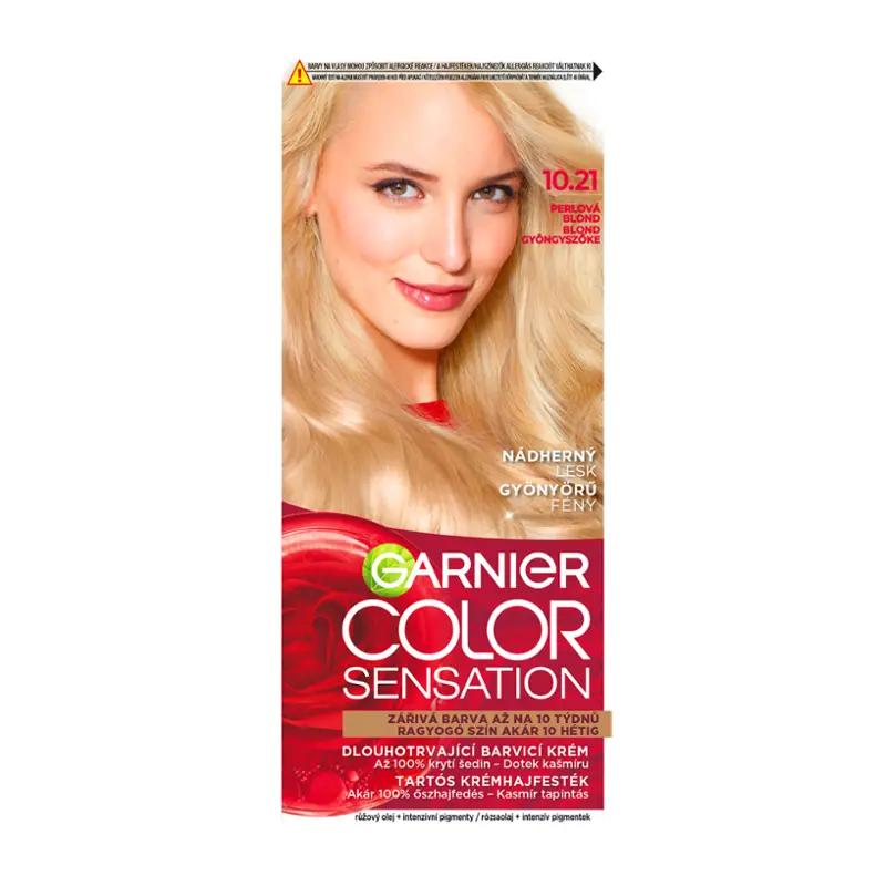 Garnier Barva na vlasy Color Sensation 10.21 perlová blond, 1 ks