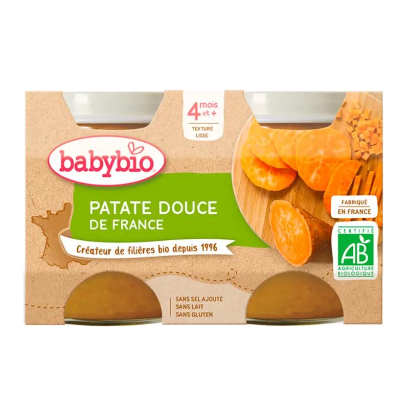 Babybio Bio příkrm sladké brambory, 260 g