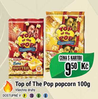 Top of The Pop popcorn 100g 
