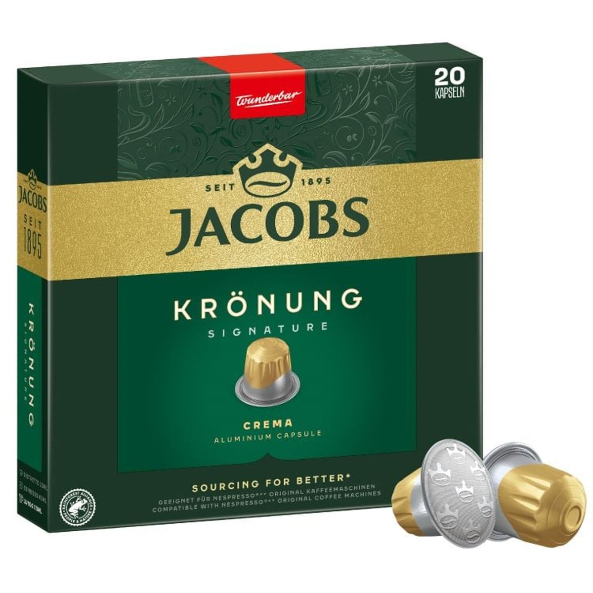 Jacobs Kronung kávové kapsle