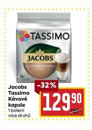 Jacobs Tassimo Κάνονέ kapsle 1 balení