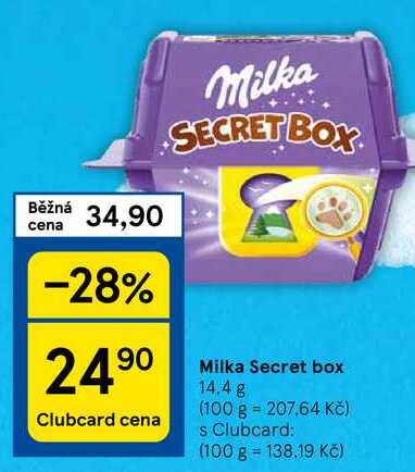 Milka Secret box, 14.4 g