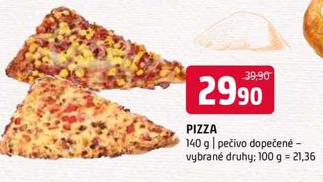 Pizza vybrané druhy 140 g