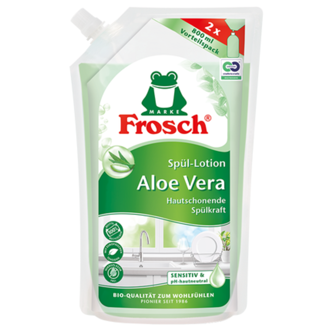 Frosch EKO Prostředek na mytí nádobí Aloe Vera – náhradní náplň