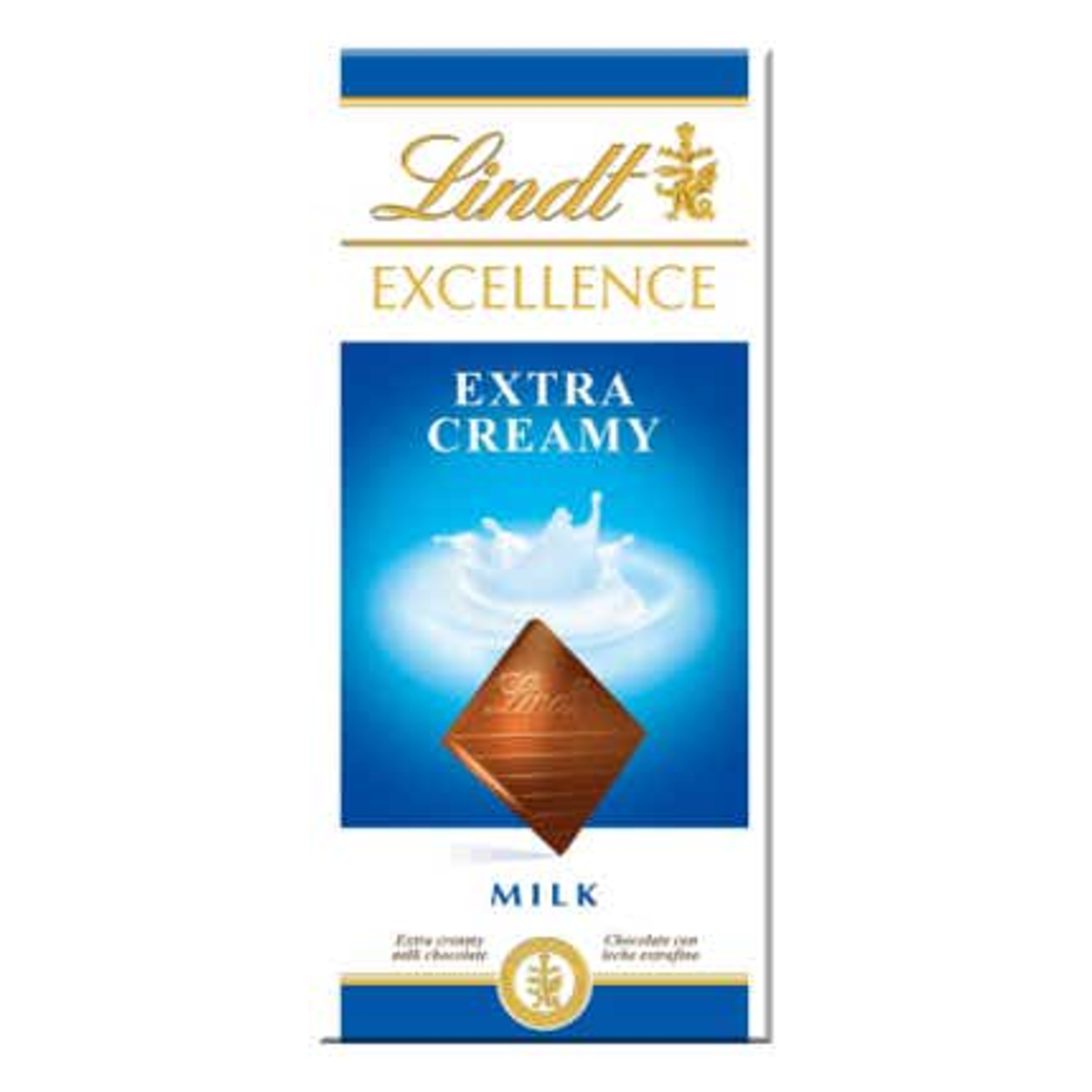 Lindt Excellence Extra jemná mléčná čokoláda
