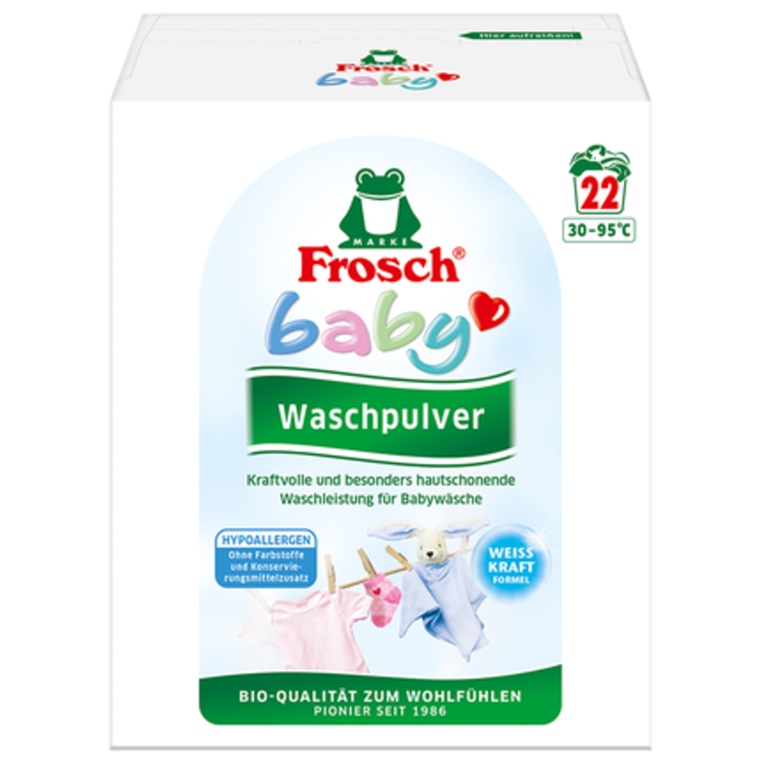 Frosch EKO Baby prací prášek na kojenecké prádlo 1,452kg