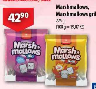 Marshmallows, Marshmallows gril, 225 g 