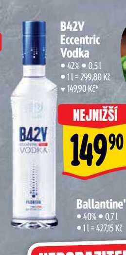   B42V Eccentric Vodka 0,5 l