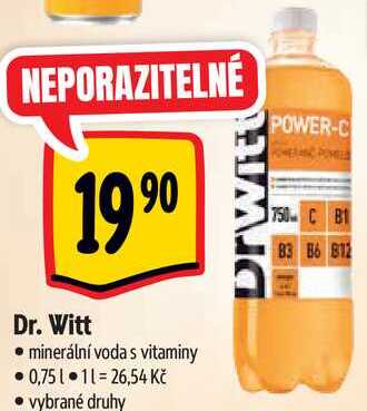 Dr. Witt, 0,75 l