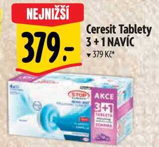 Ceresit Tablety 3+1 NAVÍC 