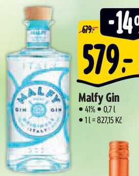 Malfy Gin, 0,7 l