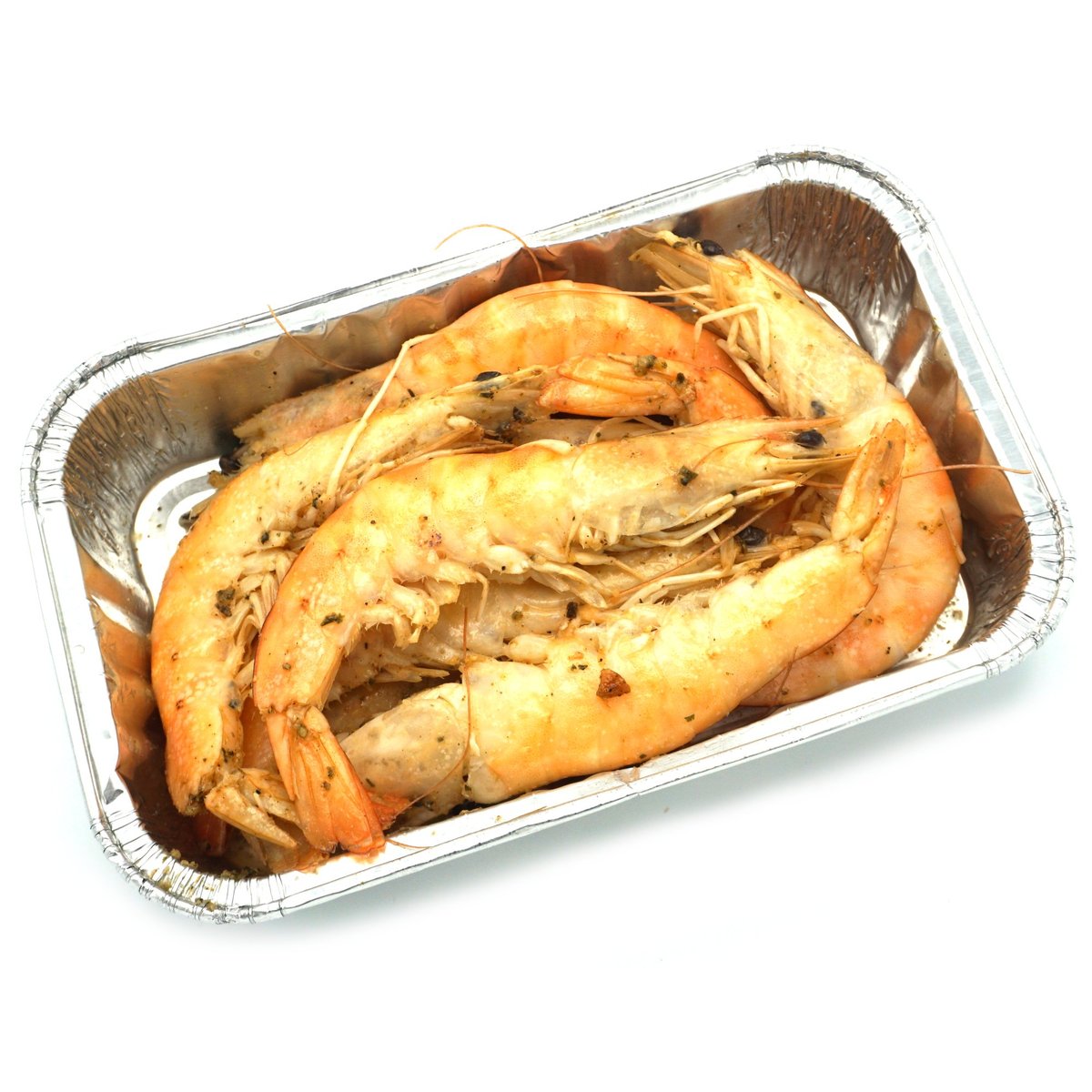 Královské krevety na gril v marinádě chilli a česnek