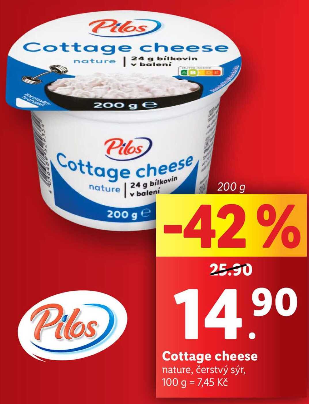 Cottage cheese, 200 g