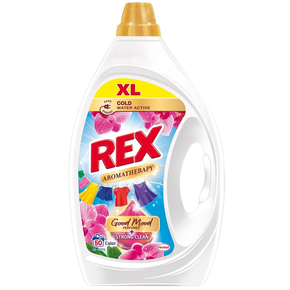 Rex Aromatherapy Orchid Color prací gel (2,25 l)