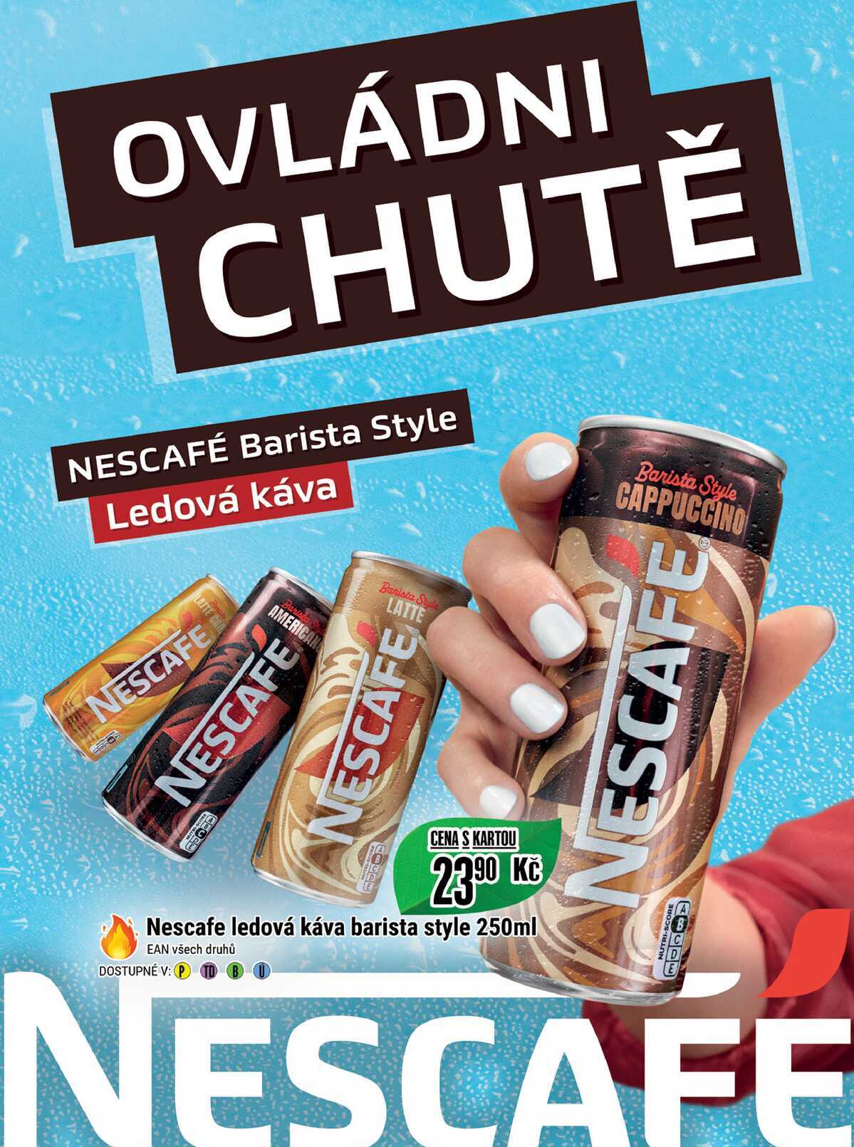 Nescafe ledová káva barista style 250ml 