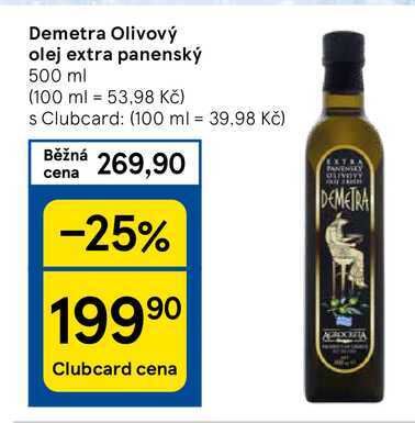 Demetra Olivový olej extra panenský, 500 ml 