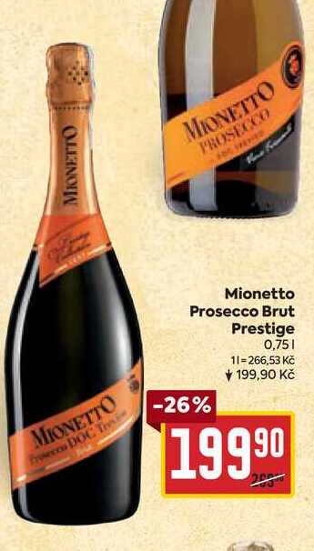 Mionetto Prosecco Brut Prestige 0,75l