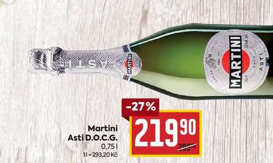 Martini Asti D.O.C.G. 0,75l