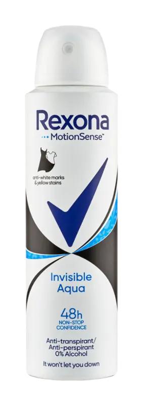 Rexona Antiperspirant sprej pro ženy Invisible Aqua, 150 ml