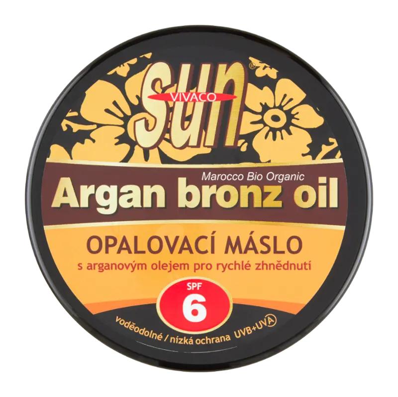 Sun Vital Máslo na opalování s arganovým olejem SPF6, 200 ml