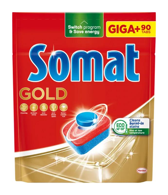 Somat Kapsle do myčky Gold, 90 ks