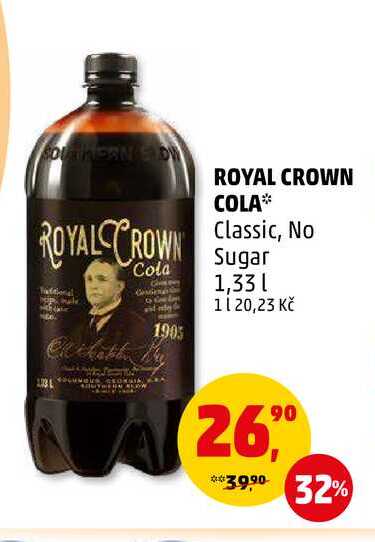 ROYAL CROWN COLA, 1,33 l