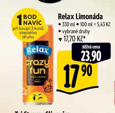   Relax Limonáda 330 ml 