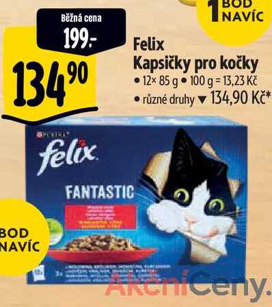   Felix Kapsičky pro kočky 12x85 g  